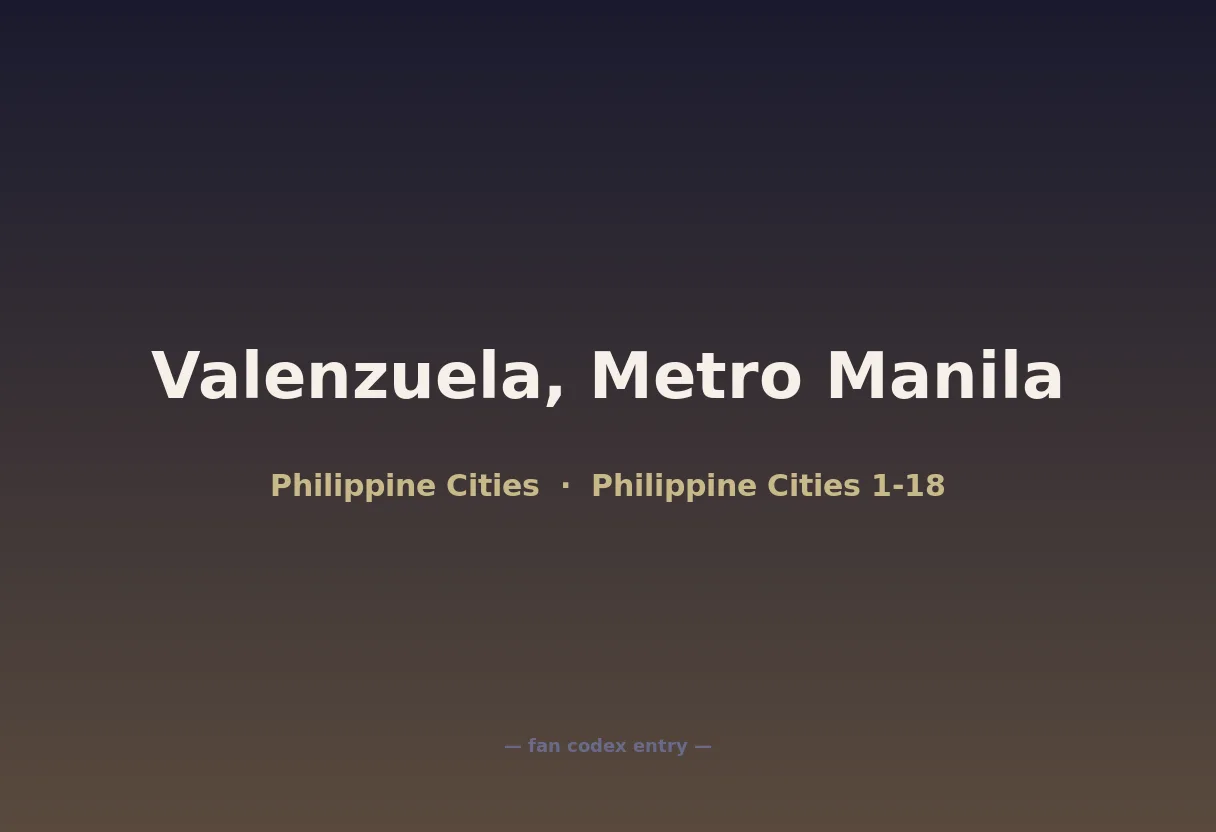 Valenzuela, Metro Manila